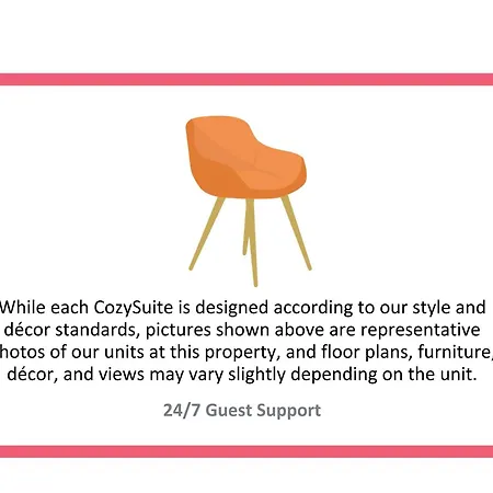 2Br 2Ba In The Block By Cozysuites!